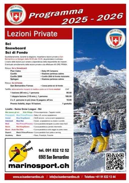 Volantino lezioni private