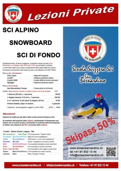 Volantino skipass 50%